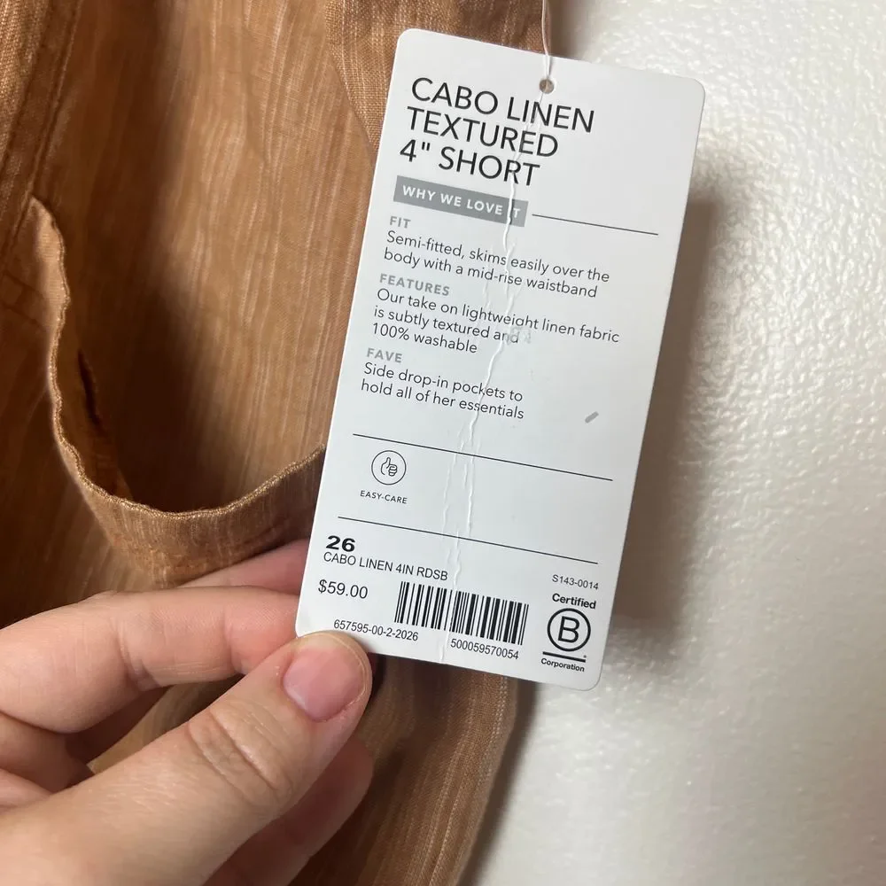 Athleta Cabo Linen Textured‎ 4